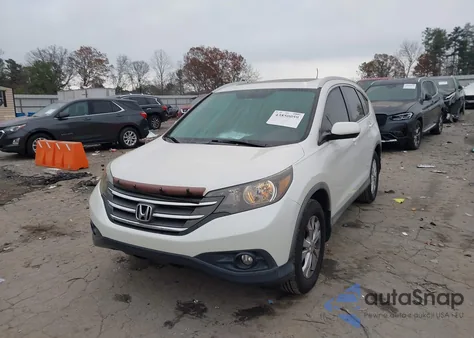 2014 Honda Cr-V Ex-L from USA, damaged, VIN 5J6RM3H76EL043255